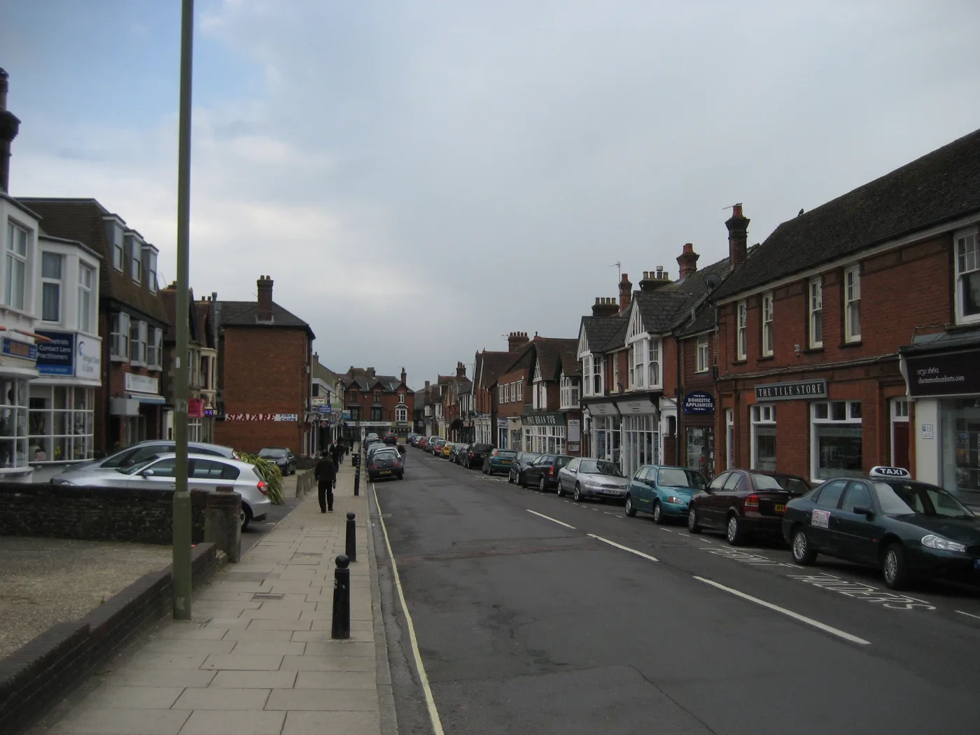 Shops on Lavant Street, Petersfield. This is a library photograph and does not show any company named in this article